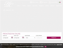 Tablet Screenshot of concordiahotel.it